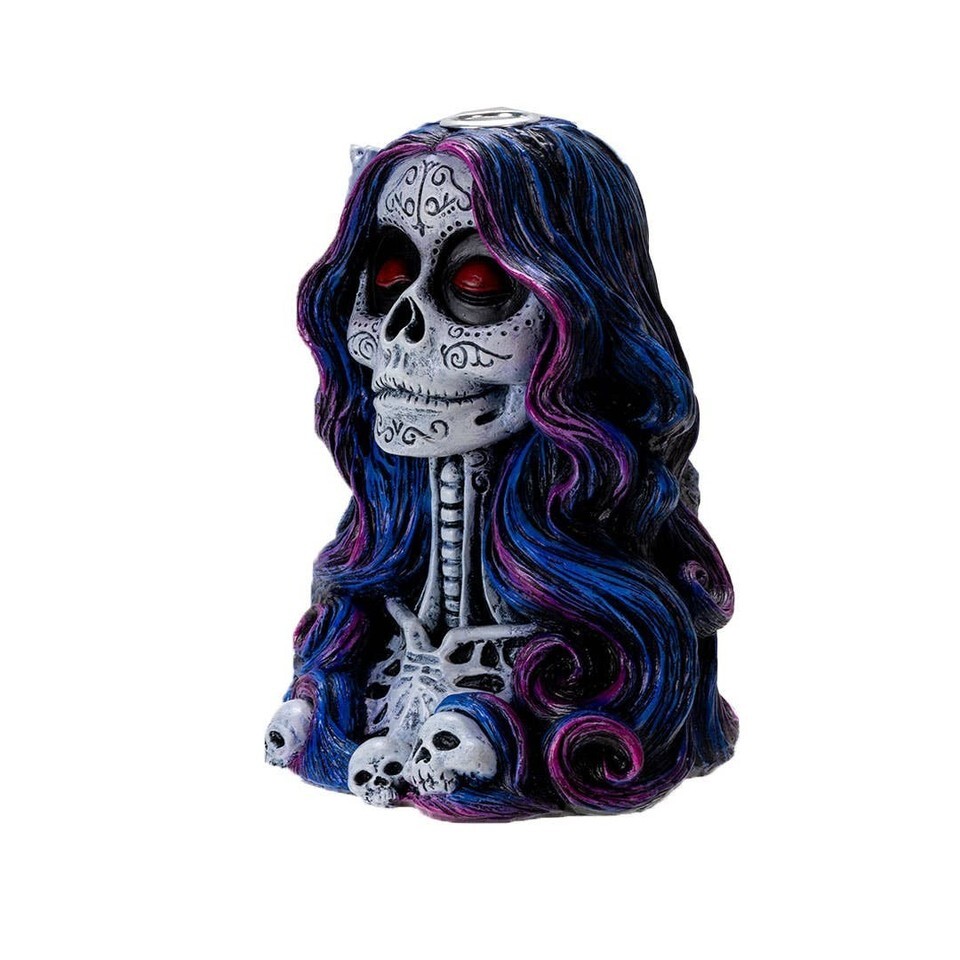 Day of the Dead Sugar Skull Backflow Burner Item image 2
