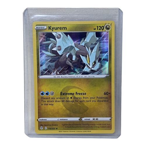 Primary image for Pokemon Evolving Skies Kyurem Holo Rare Card 116/203 NM
