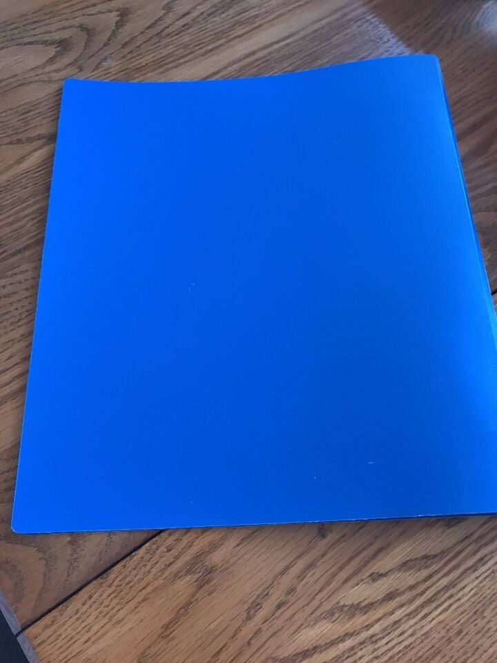 1in. 2.5cm Poly Binder 1 75 Sheets Blue Ships N 24h - $6.81