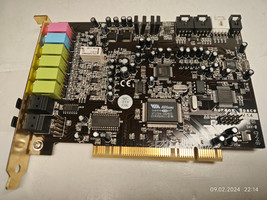 PCI Sound Card Terratec Aureon 7.1 Space (VIA Vinyl Envy24HT - VT1724) - £62.24 GBP