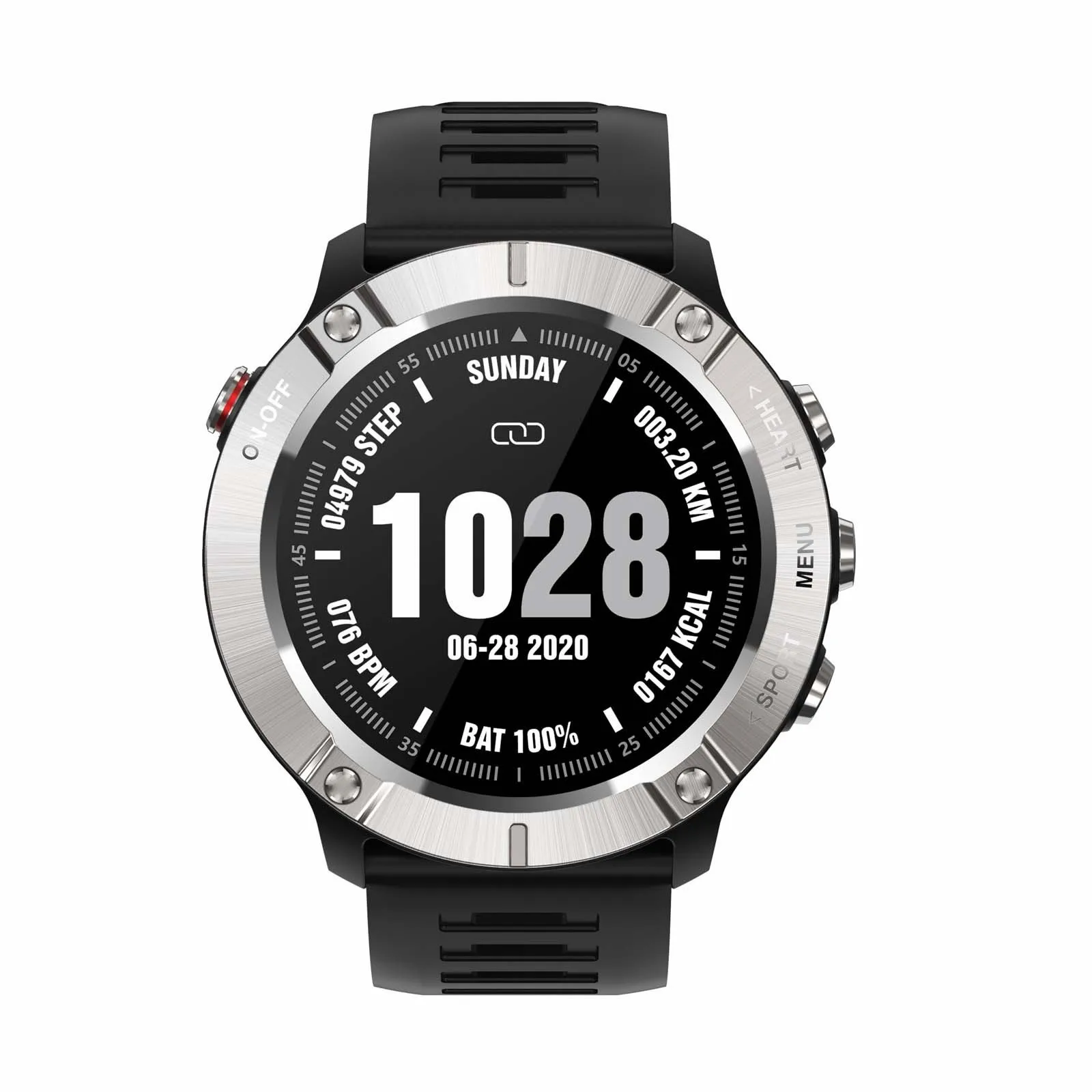 New Smart Watch LOKMAT ZEUS IP68 Waterproof Detect Heart Rate Multi- Fitness Sma - £186.55 GBP