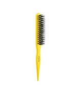 Drybar Limited Edition Yellow Texas Tease Teasing Brush for Volume 1Day ... - $19.31