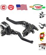 Effortless Installation Adjustable Brake Clutch Levers for 125cc - 400cc... - $75.52 CAD