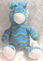 Fiesta A49886 Mod Squad 18 inch Multi Colored Waves Cuddle Giraffe - £15.72 GBP