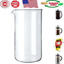 34oz Spare Carafe Compatible with All 8-Cup French Presses - Glass Design - $39.71 CAD