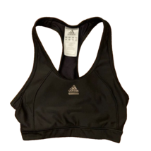 Adidas Techfit Black Sports Bra Racerback Womens Small Workout Exercise - £7.97 GBP