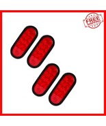 4 Pack - 6&#39;&#39; LED Waterproof Red Trailer Lights for Truck &amp; RV - Enhanced... - €36,88 EUR