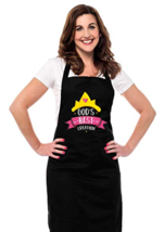 Apron for Christian Women Who Love Cooking | Cute Box with Kitchen Apron - £13.48 GBP