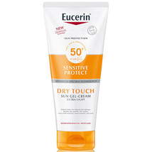 Eucerin Sensitive Protect Dry Touch Sun Gel Cream SPF 50+ New Product - £25.38 GBP