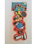 Vtg Walt Disney Productions Minnie Mouse Magnetic Memo Holder Stick Ums ... - £19.66 GBP
