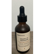 Clean Beauty Vitamin C &amp; Niacinamide Anti-Pollution Face Serum 2oz. New/... - £12.38 GBP