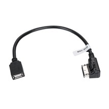 Media Interface Cable For Mercedes Benz E300 E350 S350 Usb Female Flash Drive - £23.92 GBP