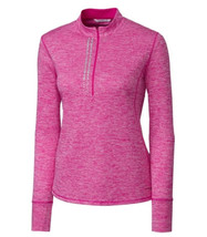 Nwt Ladies Annika Cutter &amp; Buck Frequency Long Sleeve Golf Tennis Shirt - M &amp; L - £31.28 GBP