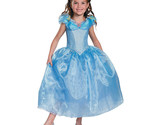 Girl s Deluxe Cinderella Movie Costume Large - $54.99