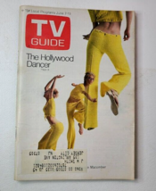 TV Guide 1969 The Hollywood Dancer Debbie Macomber June 7-13 NYC Metro VG+ - £13.27 GBP