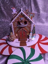 Hallmark 2021 Deck the Gingerbread House Musical Lights &amp; Motion Christmas Decor - £256.73 GBP