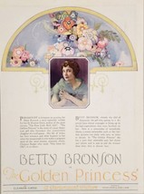 1925 Print Ad Silent Movie &quot;The Golden Princess&quot; Stars Betty Bronson Paramount - £27.78 GBP