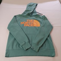 North Face Womens Small Green Cotton Blend Pullover Hoodie Sweatshirt FT... - €14,22 EUR