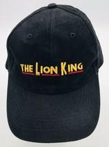 Vintage Disney The Lion King Broadway Musical Black Strapback Hat Cap VIP - $9.49