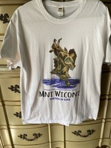 American Indian Youth Water is Life MNI WICONI T-Shirt Short Sleeve Large - £9.55 GBP