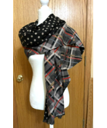 Vera Bradley Sofie Plaid Wrap Star Scarf NIP - $53.83 CAD