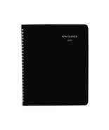 2024 AT-A-GLANCE DayMinder 7&quot; x 8.75&quot; Monthly Planner Black (G400-00-24) - £30.01 GBP