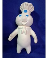 Vintage 1971 Pillsbury Doughboy Vinyl Doll Poppin Fresh Swivel Head Sque... - £17.46 GBP