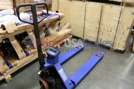 5 Year Warranty Pallet Jack Scale with Built-in PRINTER 2,500 x 1 lb Cap... - $1,395.00