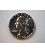 1961 P Washington Quarter Silver Proof - SKU 35-0238-USQ-PR - £7.98 GBP