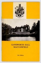 Gawsworth Hall Macclesfield England Museum Tour Guide 11th Ed, Circa 1960 - £18.59 GBP