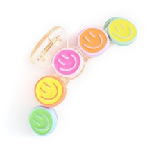 Happy Face Hair Claw Girls Smile Hair Jaw Clamps Y2K Hair Accessories Ha... - $21.20