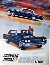 62 Buick advanced thrust flattens the floor 1962 Vintage Print Ad - $14.77 CAD