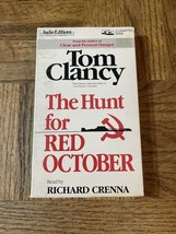 The Hunt For Red October Audiobook Cassettes (2 Tapes)-Rare Vintage-SHIP... - $87.88