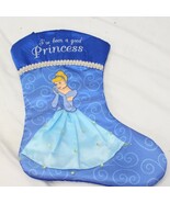Disney Classic Cinderella Christmas Stocking  17&quot;  Xmas - $345.14 MXN
