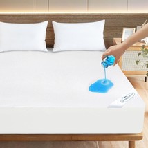 Twin Mattress Protector Waterproof Soft &amp; Breathable Terry, Noiseless Twin - $670.10 MXN