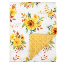 Baby Blanket For Girls Super Soft Double Layer Minky With Dotted Backing For Tod - $33.99