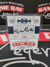 2010 Playoff National Treasures Souvenir Cuts 88/88 Kyle Rote #11 Auto - £52.92 GBP