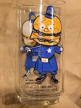 VIntage McDonald&#39;s Collector Series Big Mac 5.5&quot; Glass Pre-Owned* ORG2 - $317.01 MXN