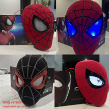 Spiderman Mask Moving Eyes Open and Close Led Eyes Electric All Cosplay ... - $32.71+