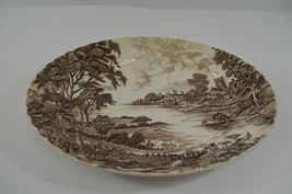 Ridgway Ironstone Meadowsweet Brown 12 x 10 Serving Plate Oval Staffords... - £22.67 GBP