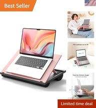 Adjustable Lap Desk - with 8 Adjustable Angles &amp; Dual Cushions Laptop St... - $44.90
