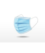 50 Piece blue Face Mask 3Ply Ear loop Non-Medical Surgical Dust Disposab... - $238.47 MXN