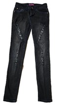 Emily Jeans Women&#39;s Sexy Skinny Black Stylish Stretch Jeans 24x27 - £17.07 GBP