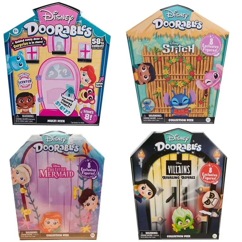 Disney Doorables Cartoon Cute Doll Glass Eyes Collection Villains Princess - £7.99 GBP+