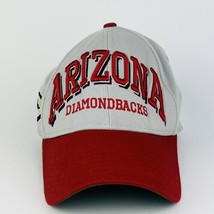 Arizona Diamondbacks Hat Fitted New Era 39Thirty Cap S/M MLB Grey &amp; Red Vintage - £10.73 GBP