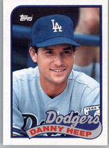 1989 Topps 198 Danny Heep  Los Angeles Dodgers - £0.77 GBP