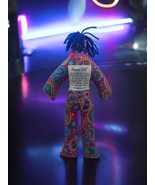 Dammit Doll 13” Plush Stress Reliever Print Blue Hair Preowned  - $294.43 MXN