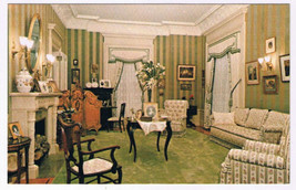 Postcard Palm Beach Florida Henry Morrison Flagler Museum Morning Room - $3.95