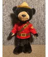 8&quot; RCMP Royal Canada Mounted Police Sergeant Blackbeary Stuffed Teddy Cu... - £5.66 GBP