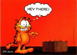 Hey There Postcard Garfield the Cat Cartoon Comic Jim Davis - £3.83 GBP